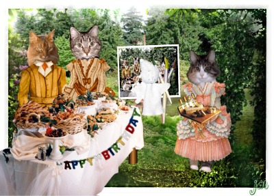 Tiffany's Geburtstagsfest, festgehalten von Heinrich